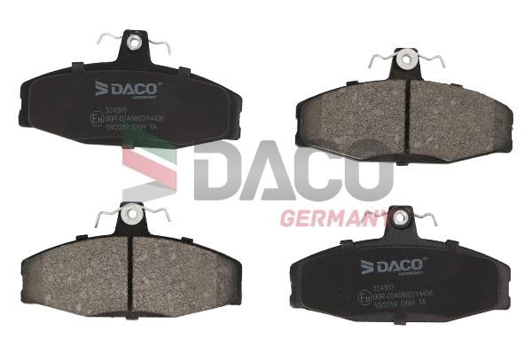 Daco 324303 Brake Pad Set, disc brake 324303