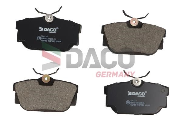 Daco 324732 Brake Pad Set, disc brake 324732