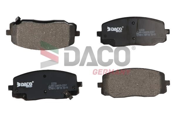 Daco 323530 Brake Pad Set, disc brake 323530