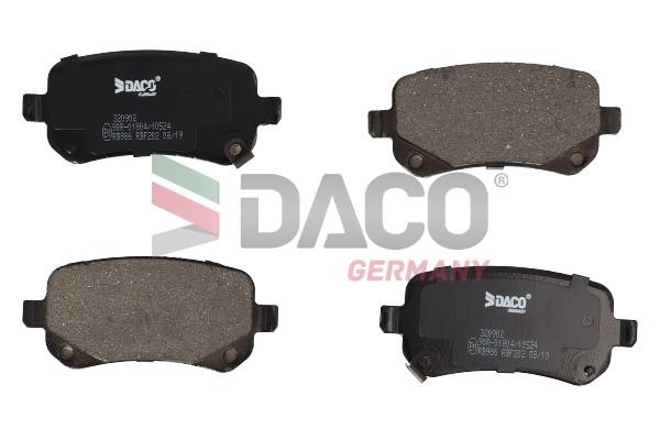 Daco 320902 Brake Pad Set, disc brake 320902