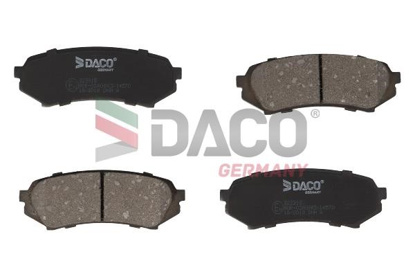 Daco 323918 Brake Pad Set, disc brake 323918