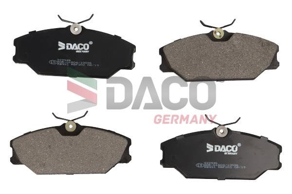 Daco 323946 Brake Pad Set, disc brake 323946