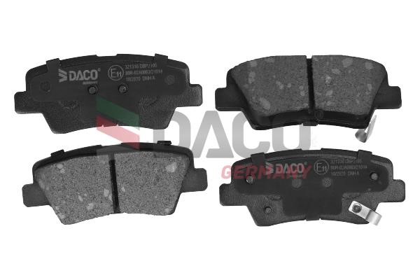 Daco 321316 Brake Pad Set, disc brake 321316