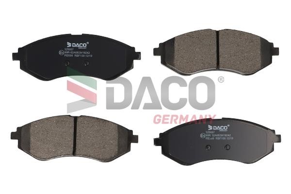 Daco 325007 Brake Pad Set, disc brake 325007