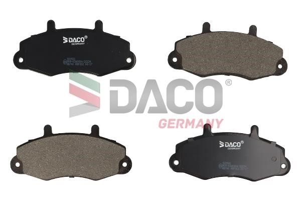 Daco 322521 Brake Pad Set, disc brake 322521
