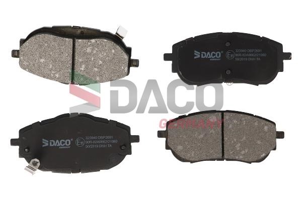Daco 323940 Brake Pad Set, disc brake 323940