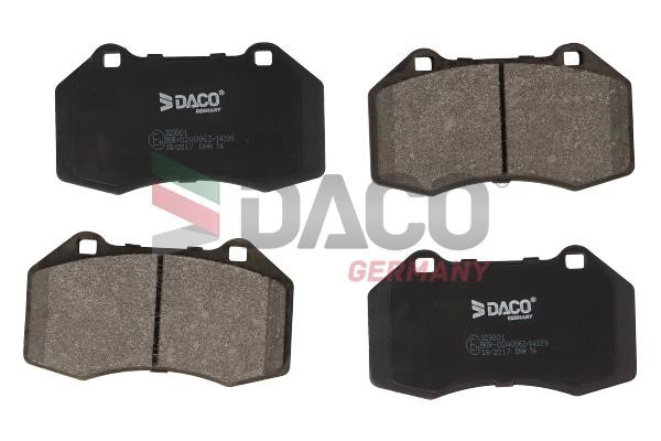 Daco 323001 Brake Pad Set, disc brake 323001