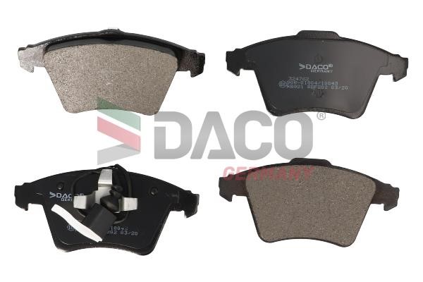 Daco 324762 Brake Pad Set, disc brake 324762