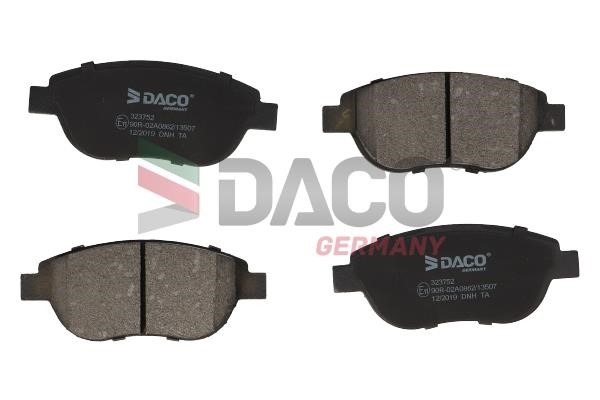 Daco 323752 Brake Pad Set, disc brake 323752