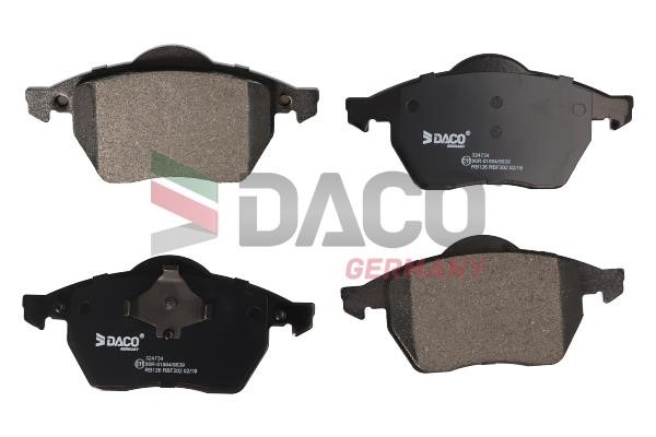Daco 324734 Brake Pad Set, disc brake 324734