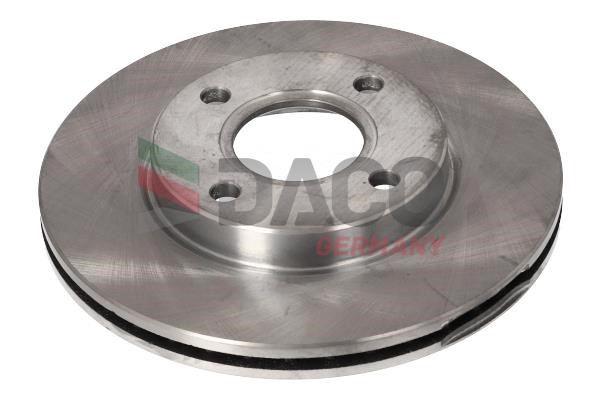 Daco 602590 Front brake disc ventilated 602590