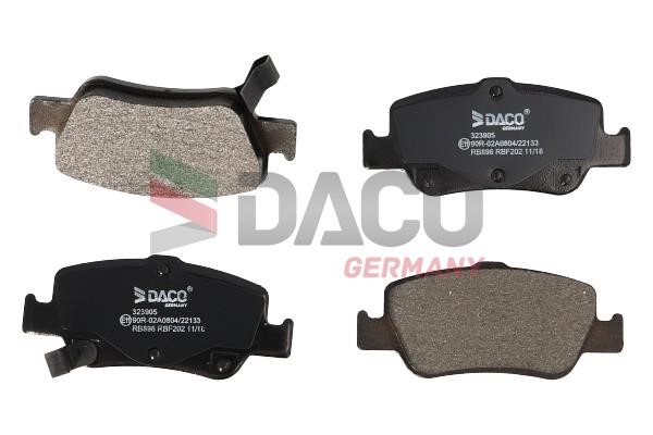 Daco 323905 Brake Pad Set, disc brake 323905
