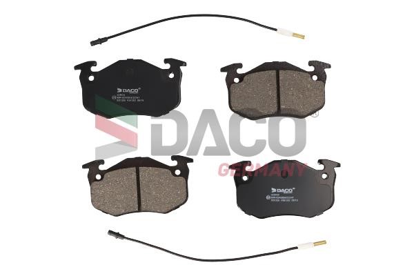 Daco 323924 Brake Pad Set, disc brake 323924