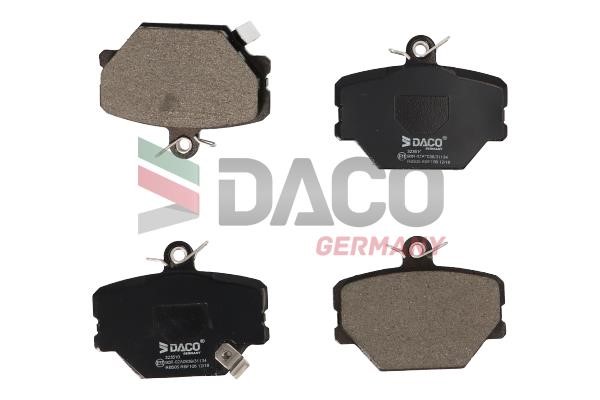 Daco 323510 Brake Pad Set, disc brake 323510