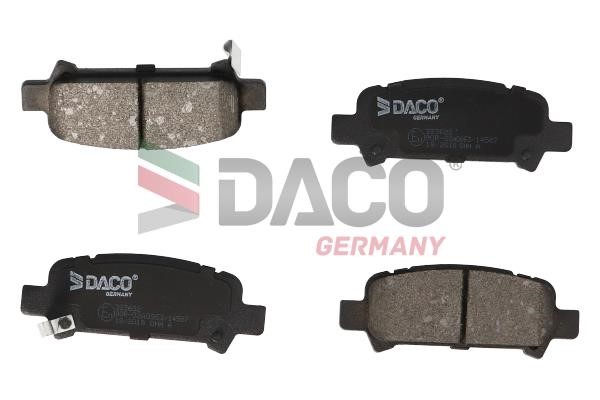 Daco 323602 Brake Pad Set, disc brake 323602