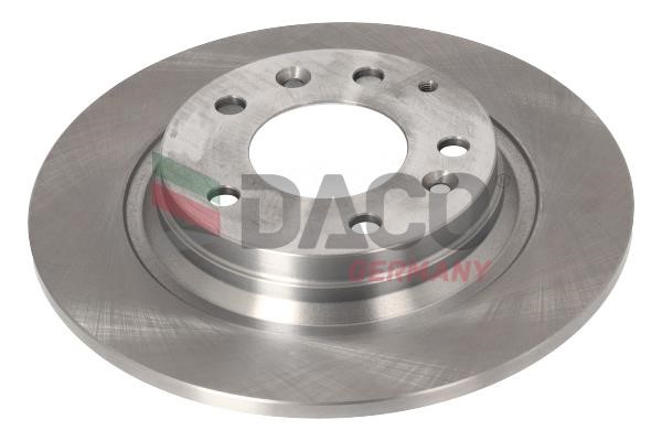 Daco 603275 Rear brake disc, non-ventilated 603275