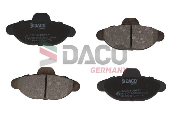 Daco 322334 Brake Pad Set, disc brake 322334