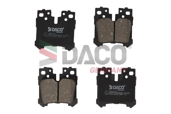 Daco 322101 Brake Pad Set, disc brake 322101