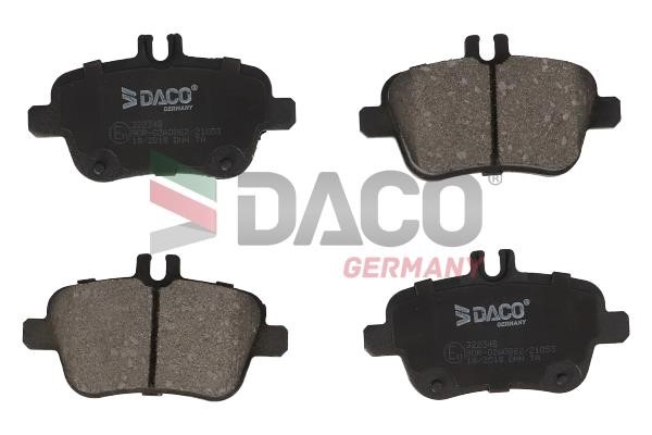 Daco 322348 Brake Pad Set, disc brake 322348
