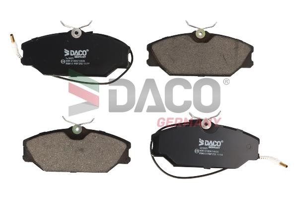 Daco 323925 Brake Pad Set, disc brake 323925