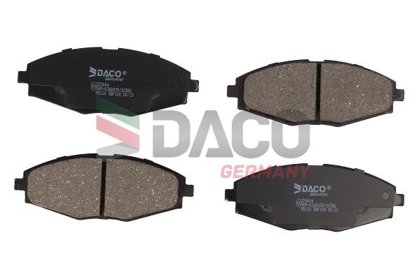 Daco 325004 Brake Pad Set, disc brake 325004