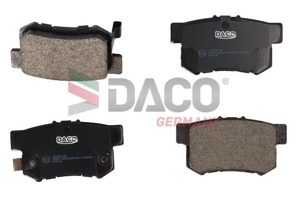 Daco 322635 Brake Pad Set, disc brake 322635