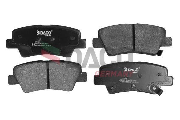 Daco 321327 Brake Pad Set, disc brake 321327