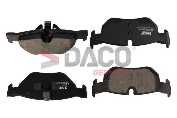 Daco 321526 Brake Pad Set, disc brake 321526