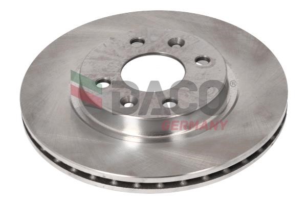 Daco 603940 Front brake disc ventilated 603940
