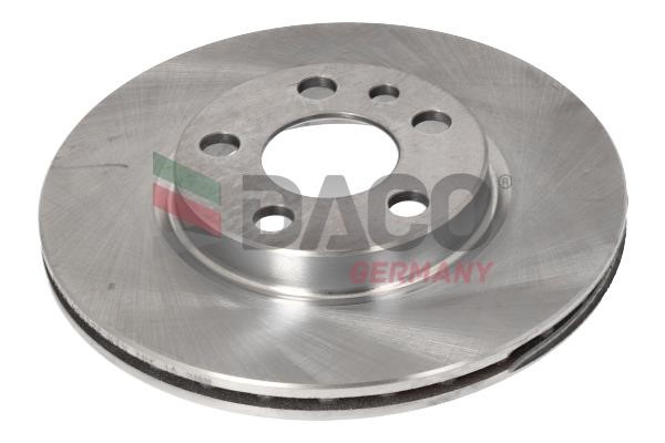 Daco 601923 Front brake disc ventilated 601923
