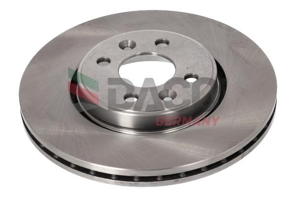 Daco 603925 Front brake disc ventilated 603925