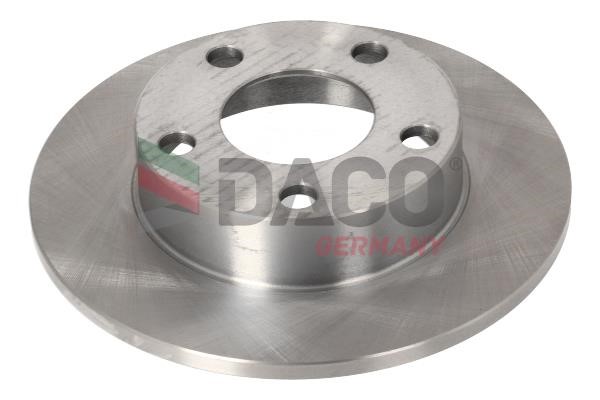 Daco 604770 Rear brake disc, non-ventilated 604770