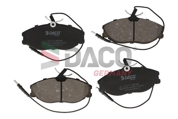 Daco 323737 Brake Pad Set, disc brake 323737