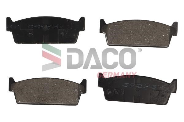 Daco 322237 Brake Pad Set, disc brake 322237