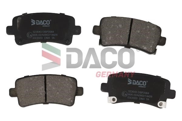 Daco 323643 Brake Pad Set, disc brake 323643