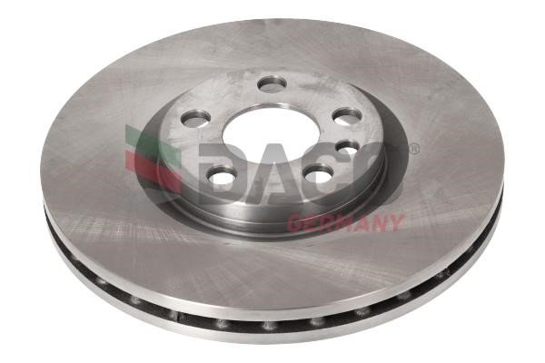 Daco 601933 Front brake disc ventilated 601933