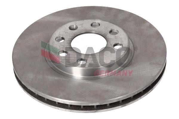 Daco 603617 Front brake disc ventilated 603617