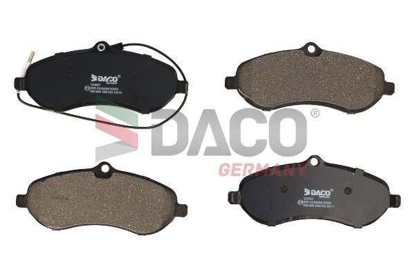 Daco 320607 Brake Pad Set, disc brake 320607