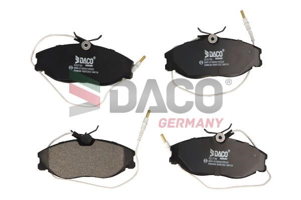 Daco 323730 Brake Pad Set, disc brake 323730