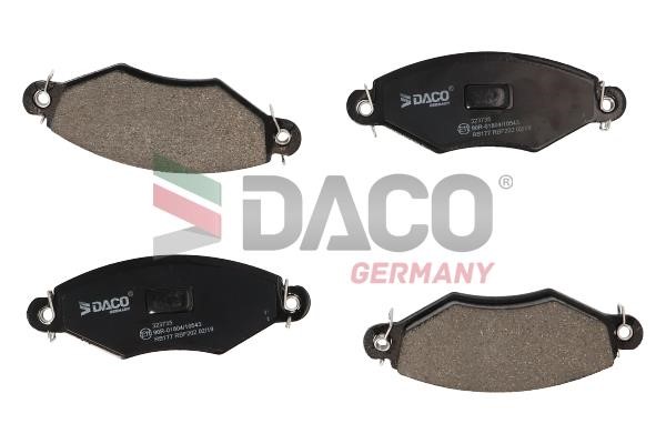 Daco 323735 Brake Pad Set, disc brake 323735