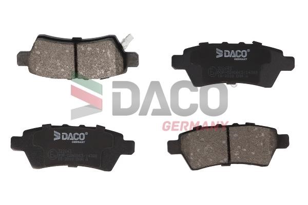 Daco 322643 Brake Pad Set, disc brake 322643