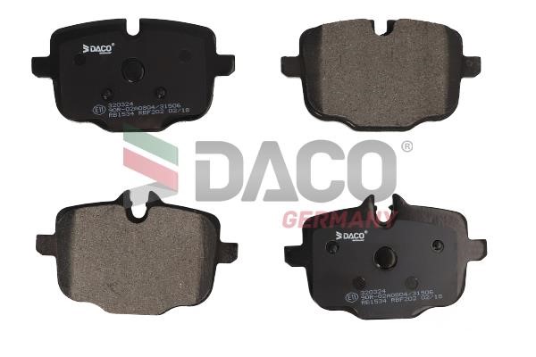 Daco 320324 Brake Pad Set, disc brake 320324