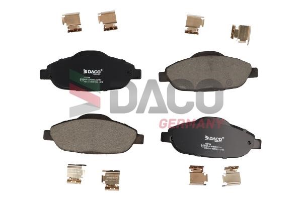 Daco 323754 Brake Pad Set, disc brake 323754