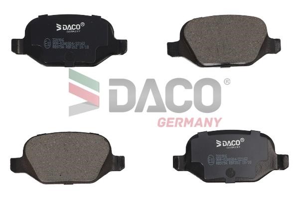 Daco 320906 Brake Pad Set, disc brake 320906