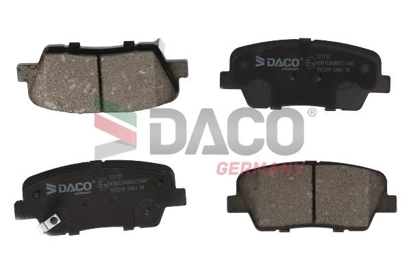 Daco 321727 Brake Pad Set, disc brake 321727