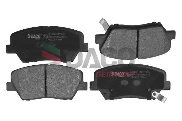 Daco 321321 Brake Pad Set, disc brake 321321