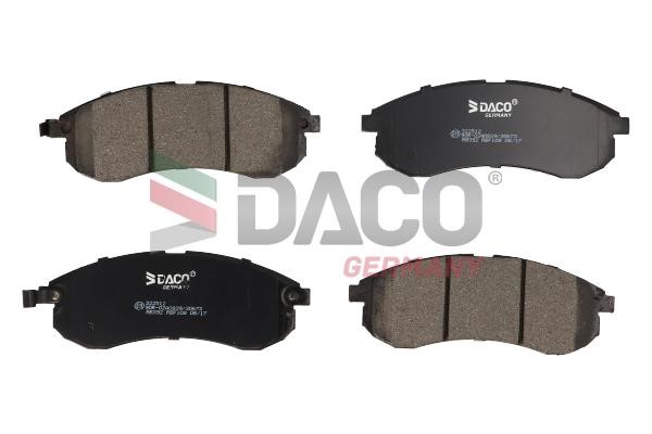 Daco 322512 Brake Pad Set, disc brake 322512