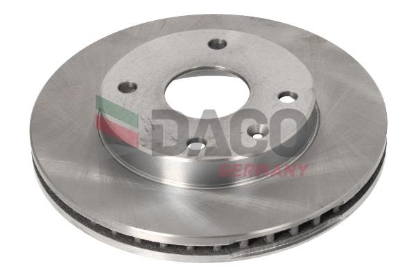 Daco 605009 Front brake disc ventilated 605009