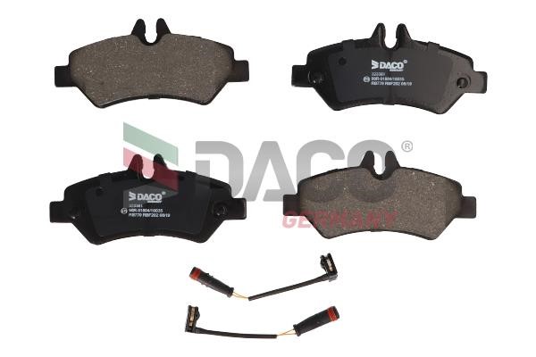 Daco 323361 Brake Pad Set, disc brake 323361