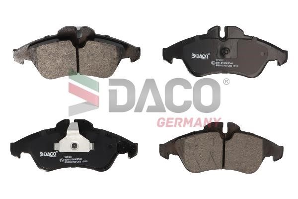 Daco 323327 Brake Pad Set, disc brake 323327